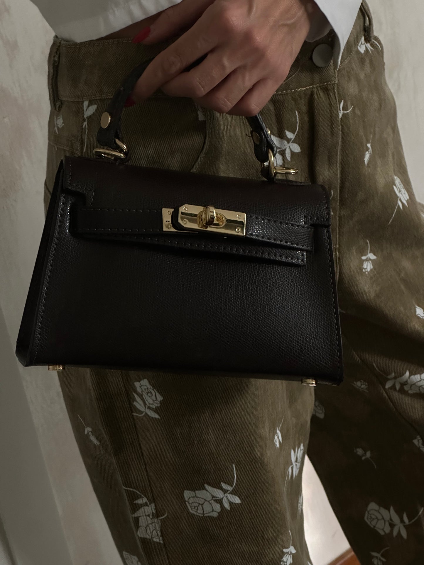 Borsa in pelle Kelly