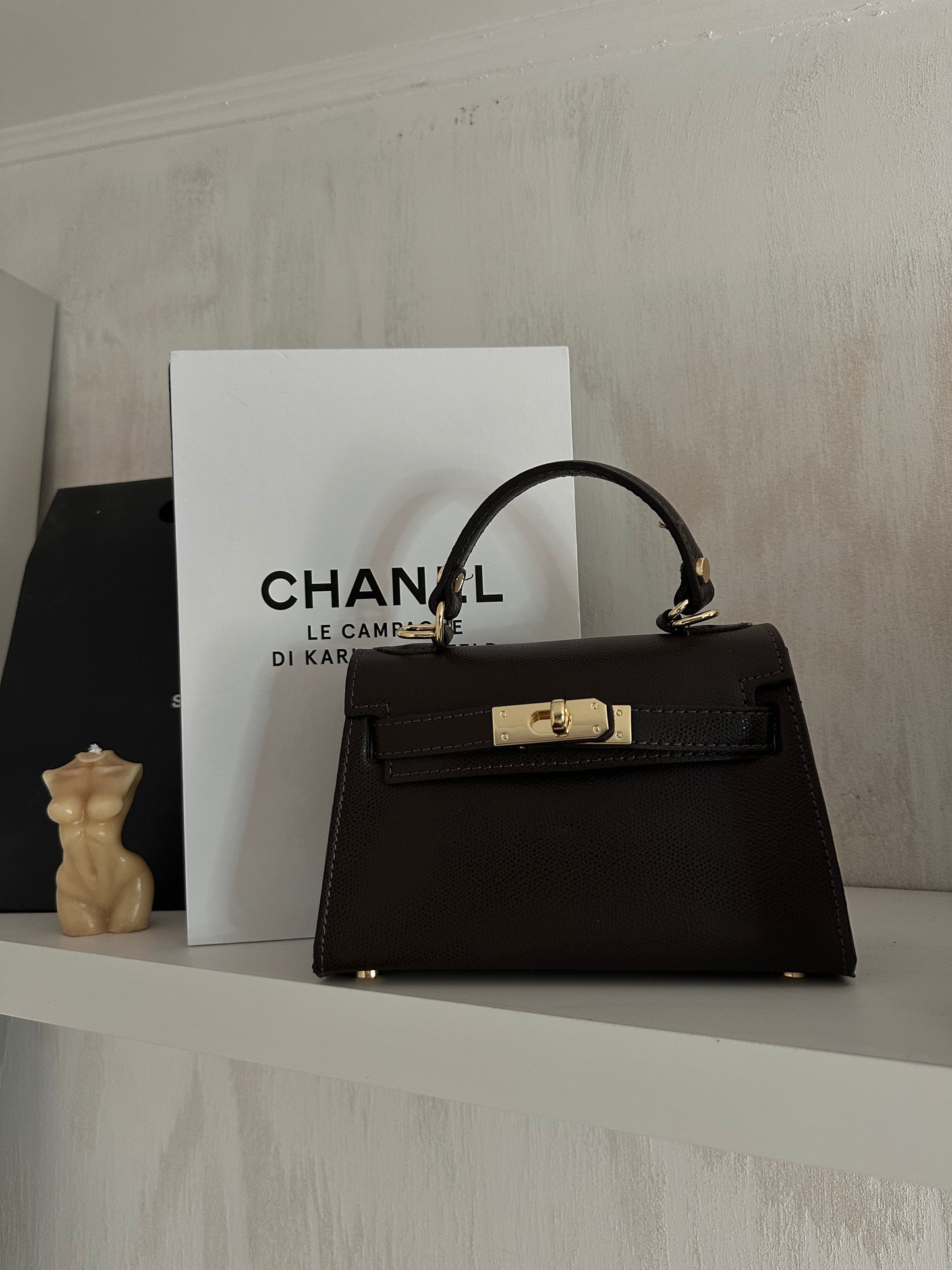 Borsa in pelle Kelly