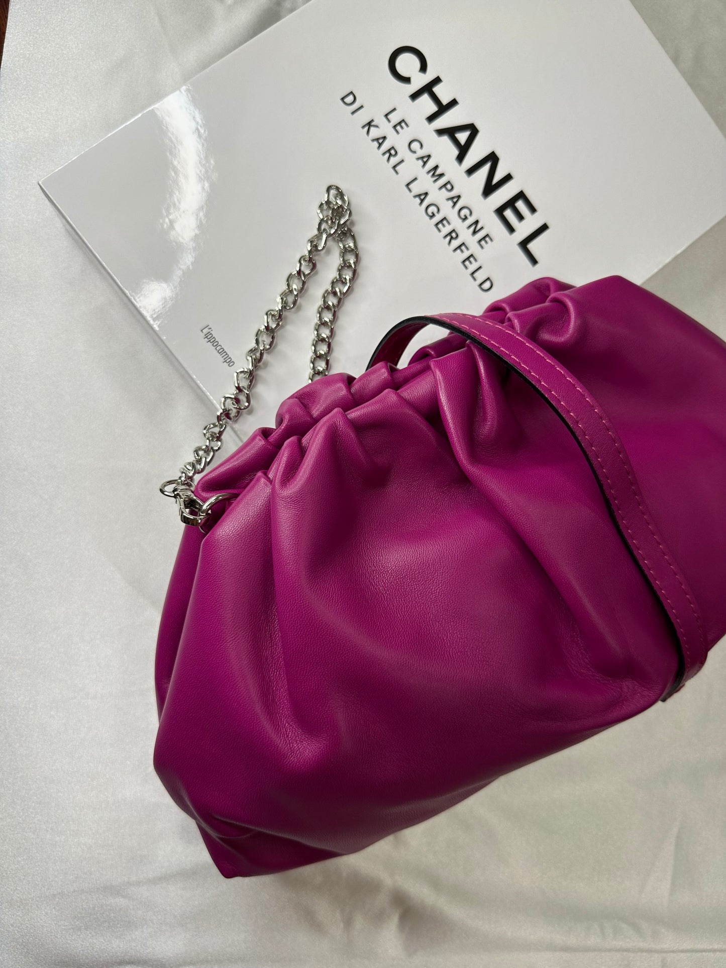Clutch in pelle mood BV