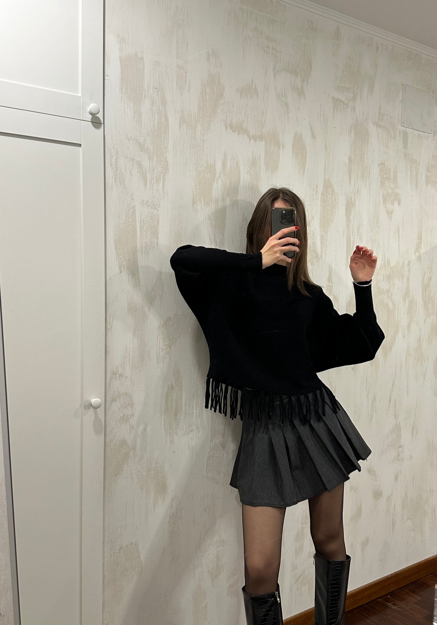 Maglione frange