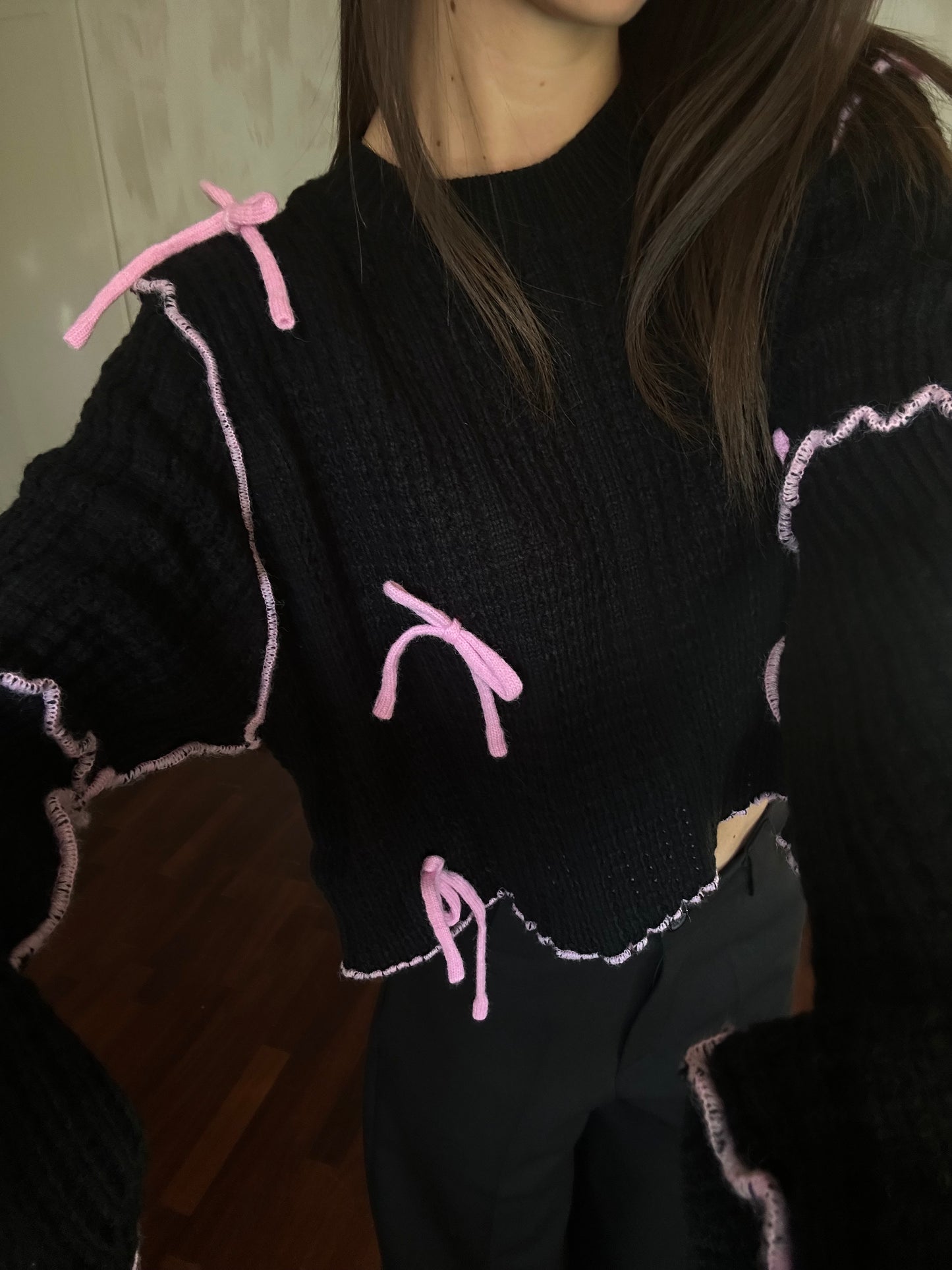 Maglioncino fiocchi