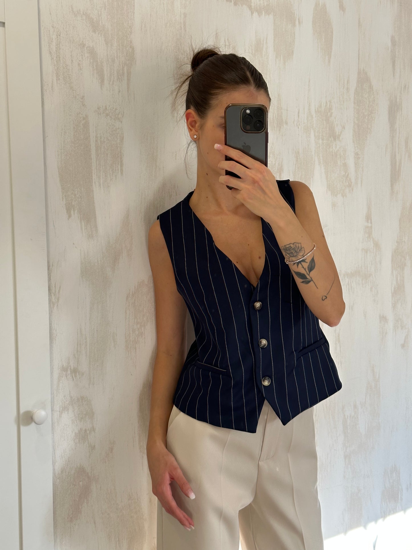 Gilet blu