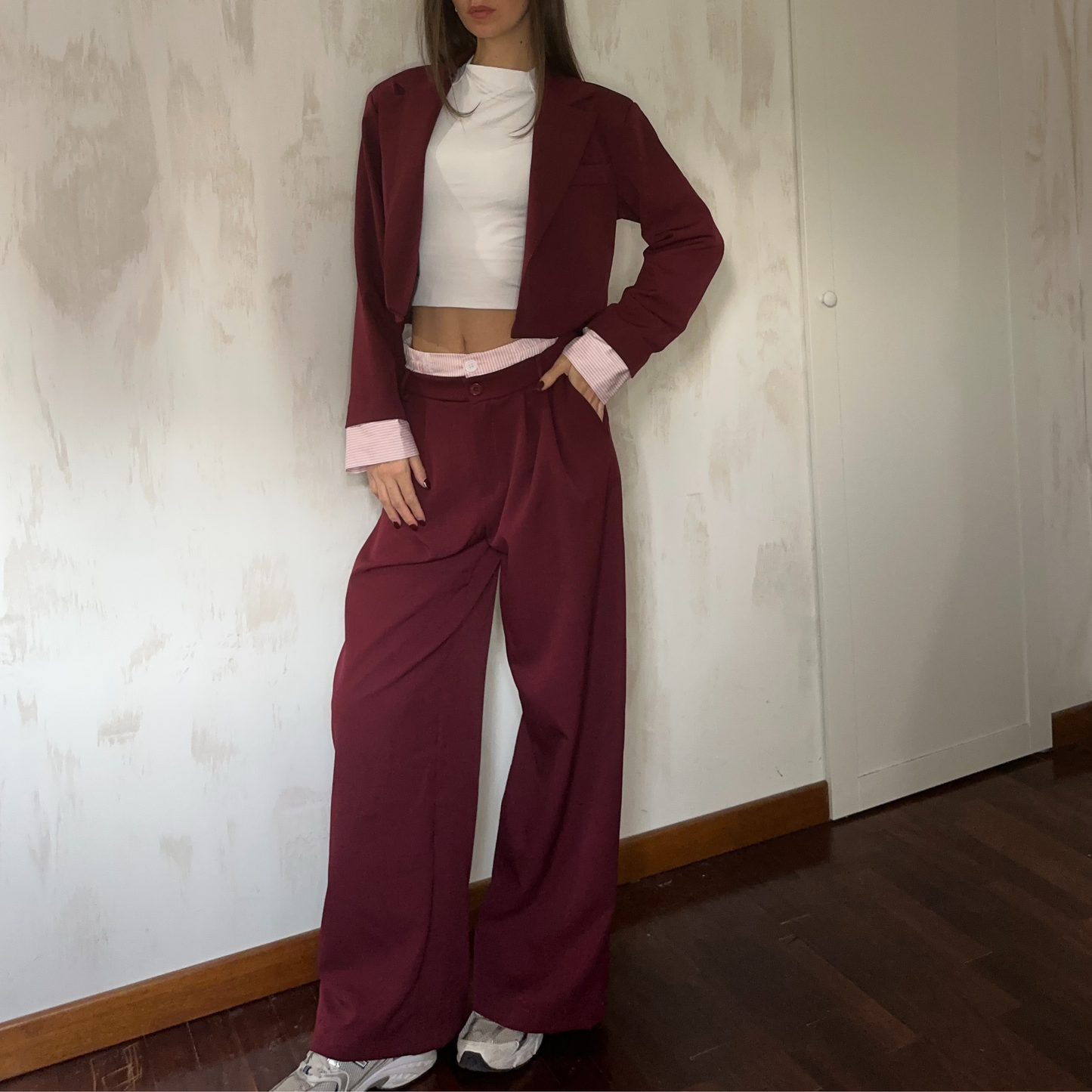 Tailleur Bordeaux