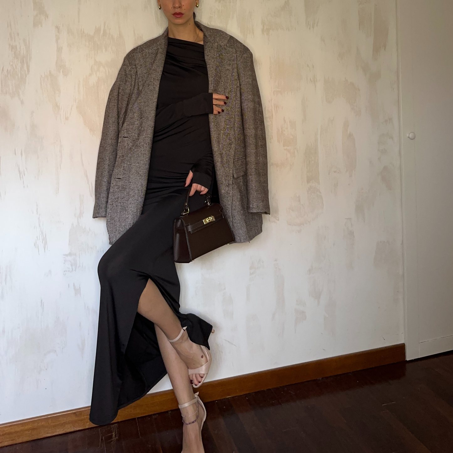 Tubino marrone Delia