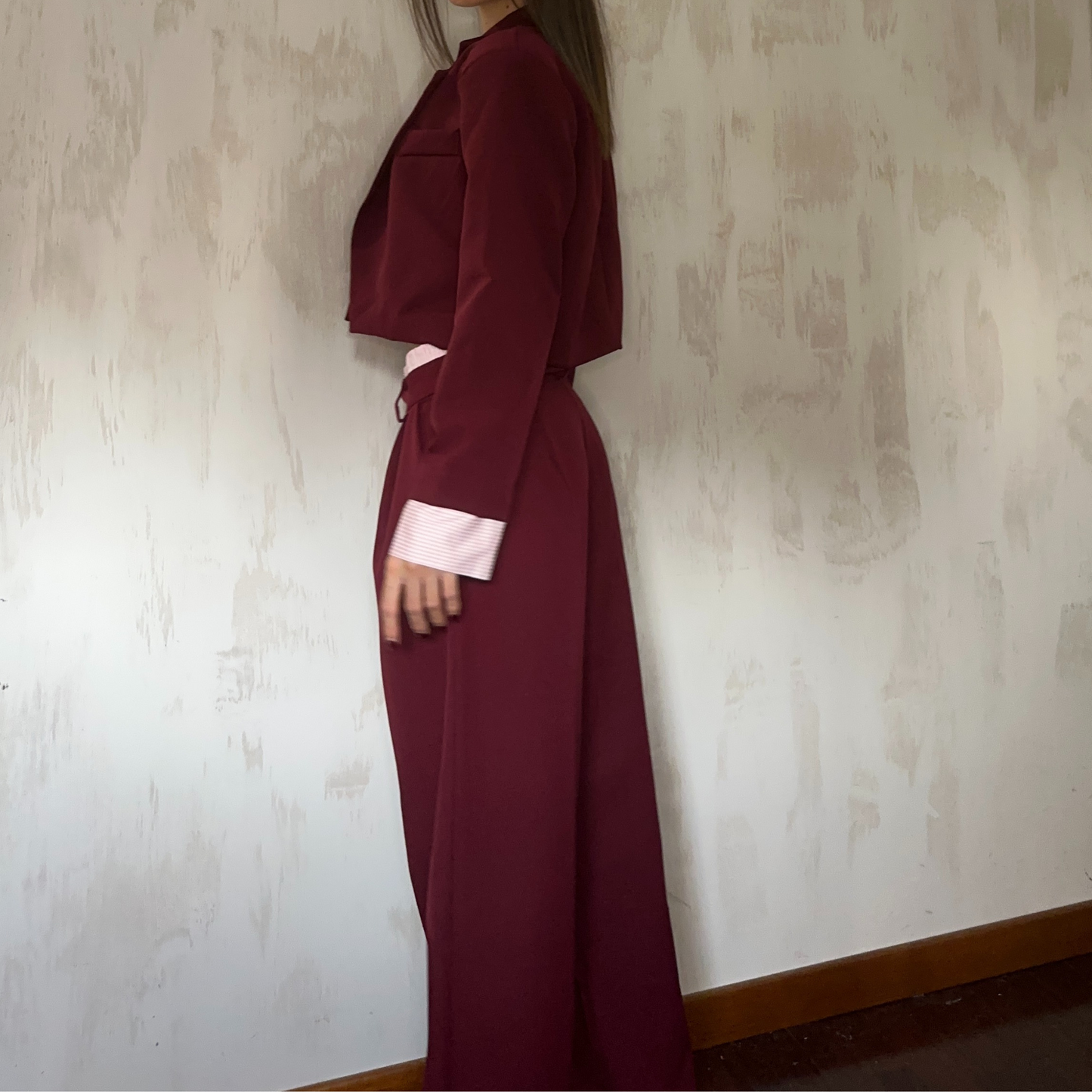 Tailleur Bordeaux