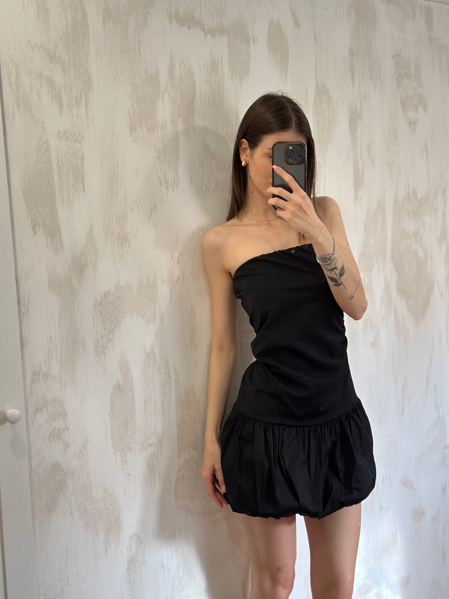 Vestito mini palloncino