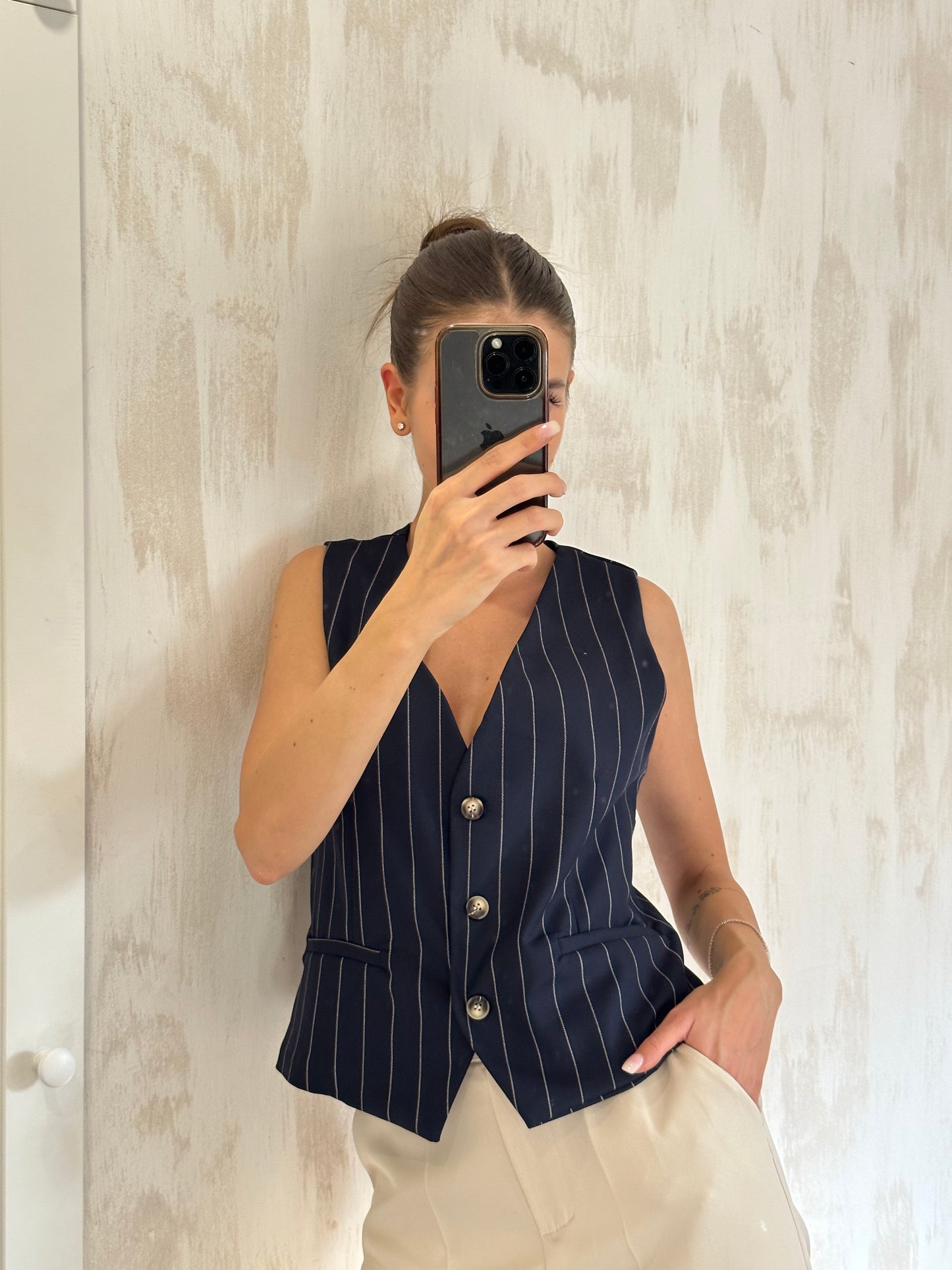 Gilet blu