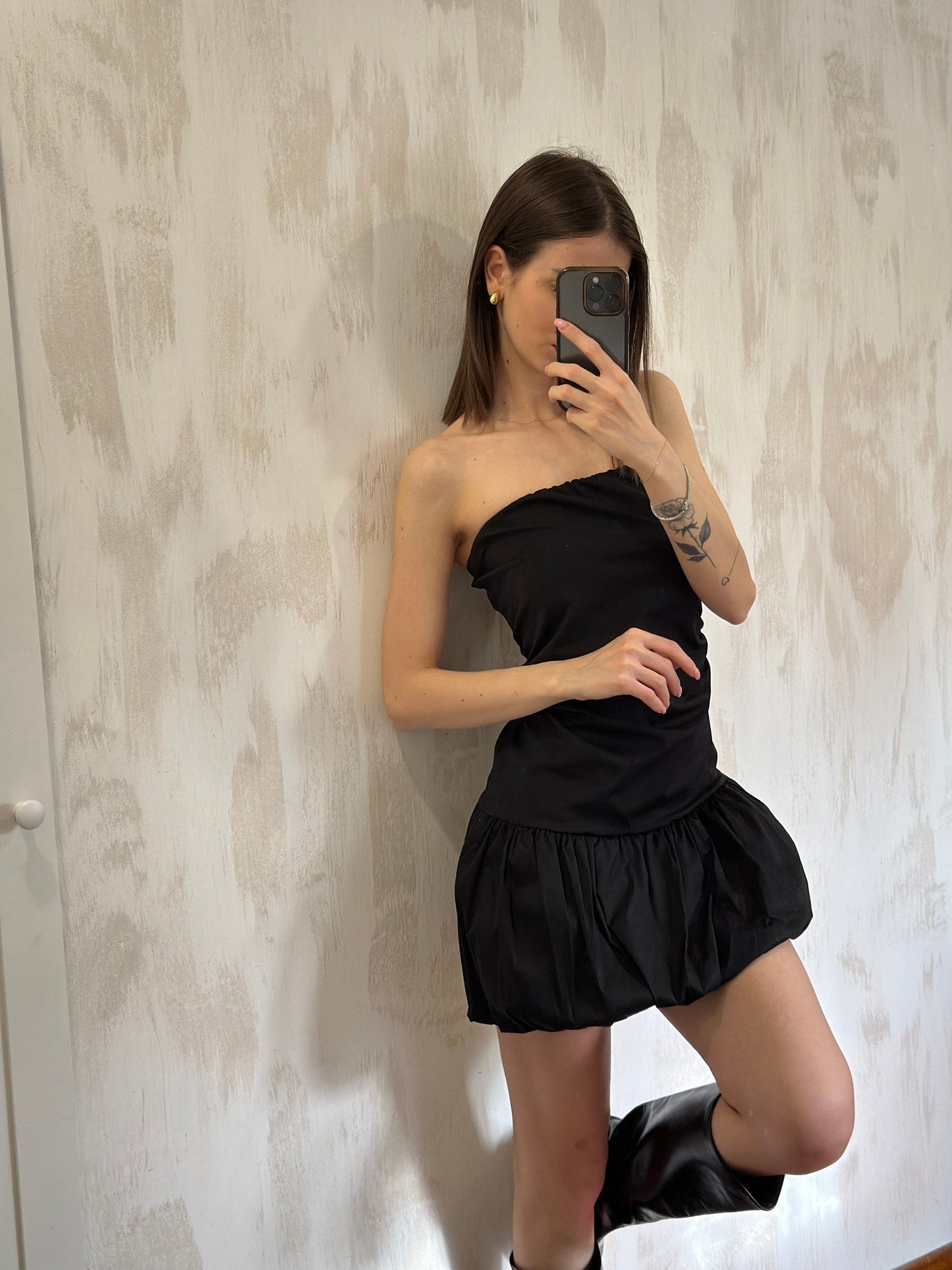 Vestito mini palloncino