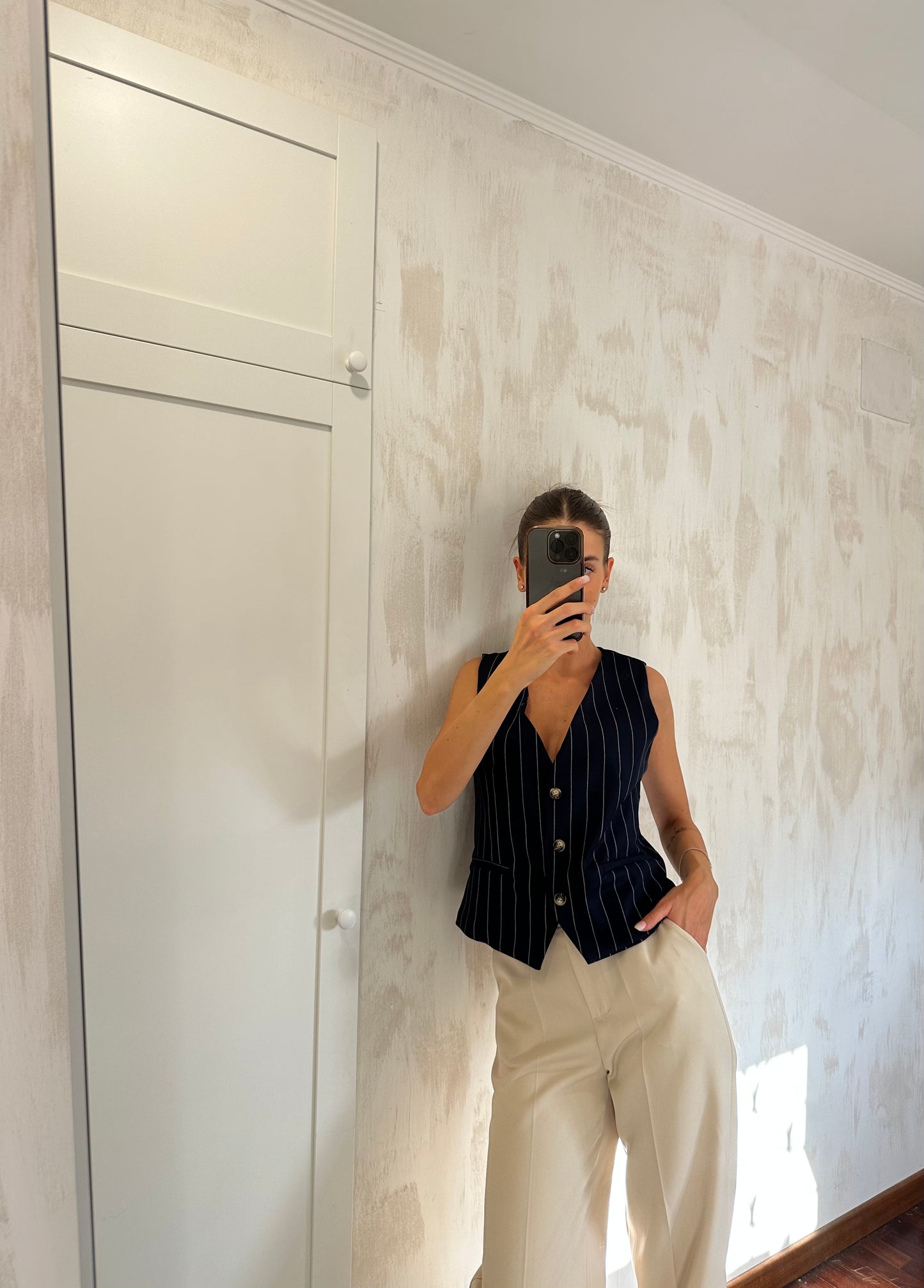 Gilet blu