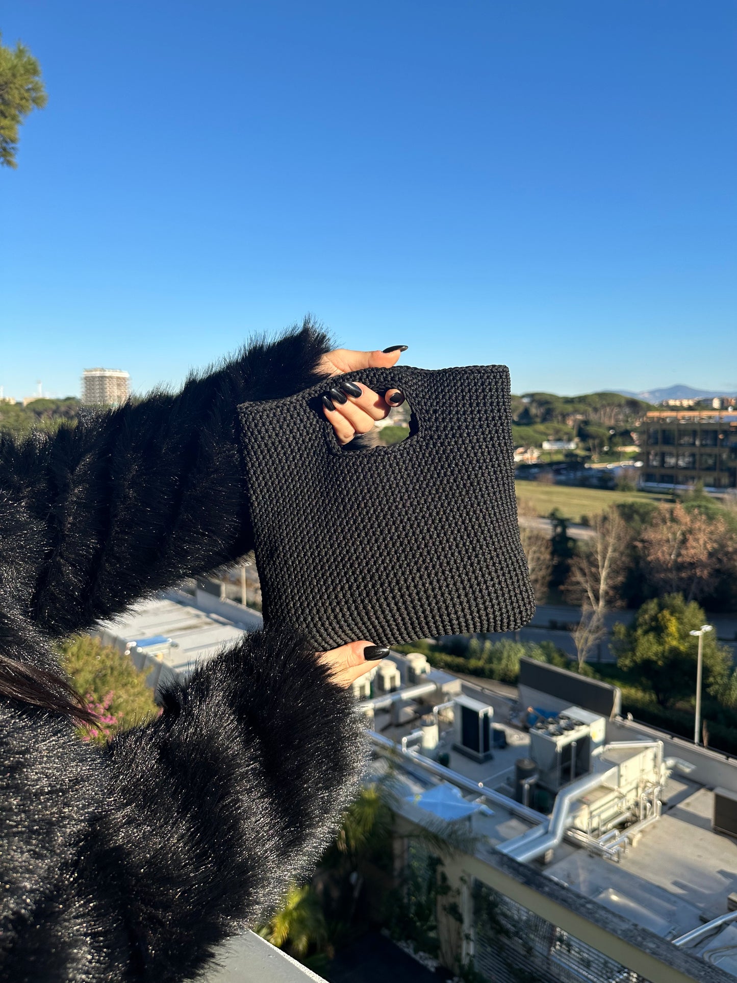 Bag secchiello nera