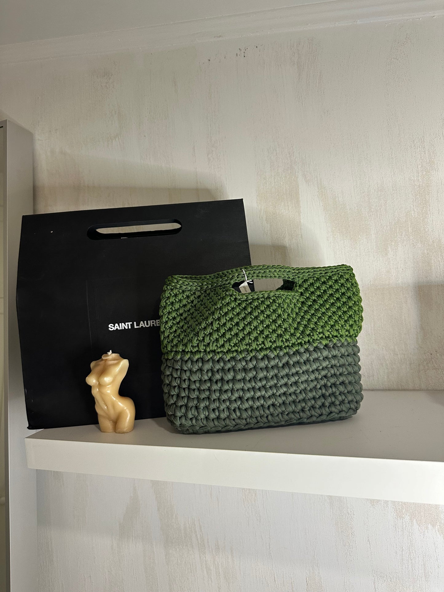 Borsa doppiocolore