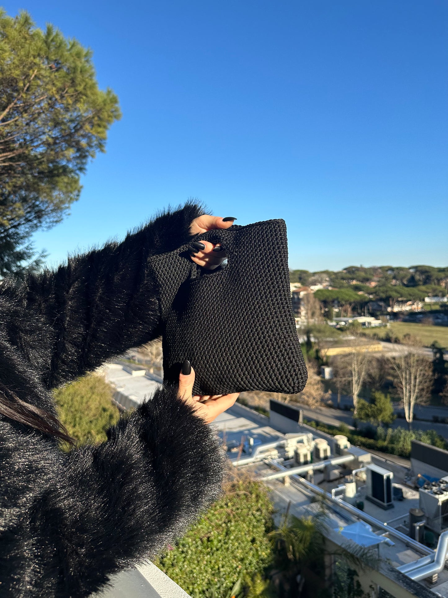 Bag secchiello nera
