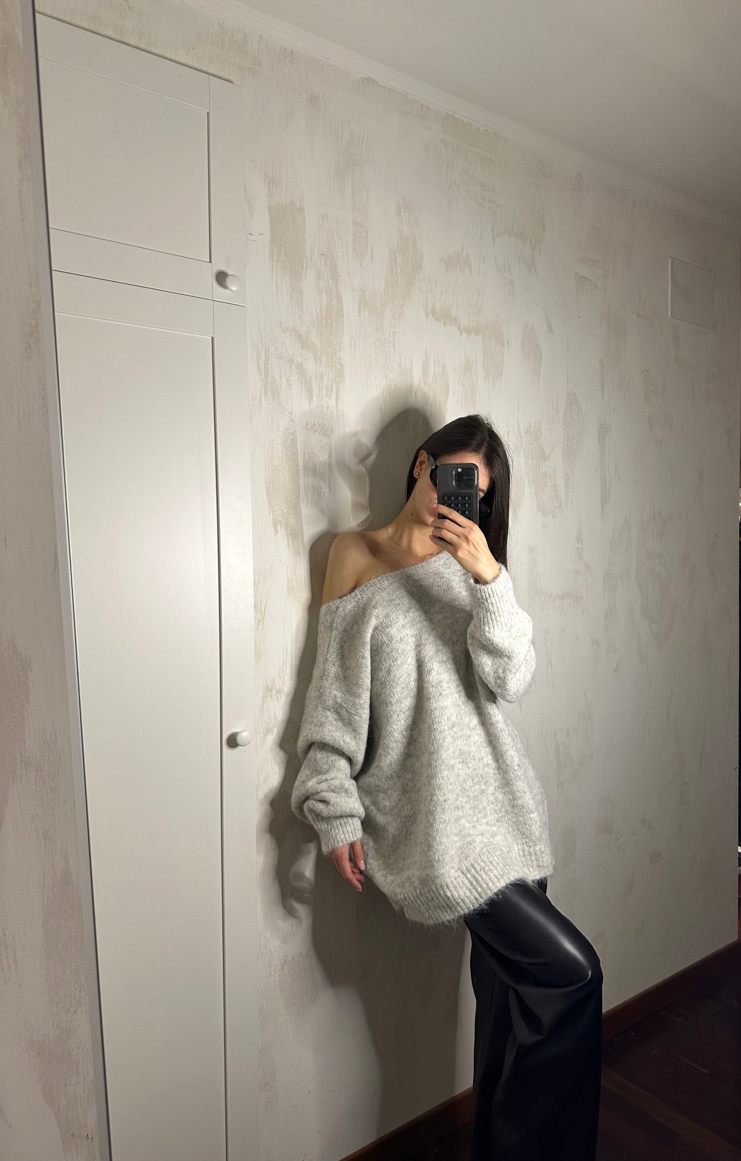 Maglione grigio Adele