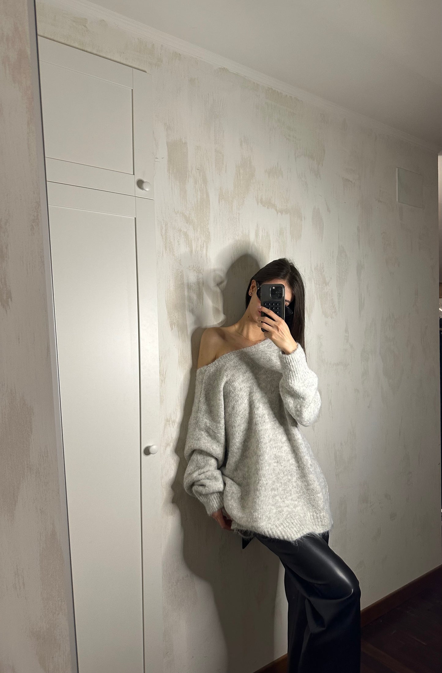 Maglione grigio Adele