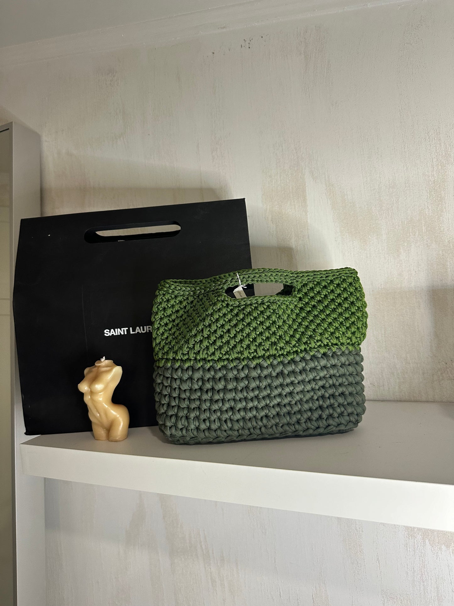 Borsa doppiocolore
