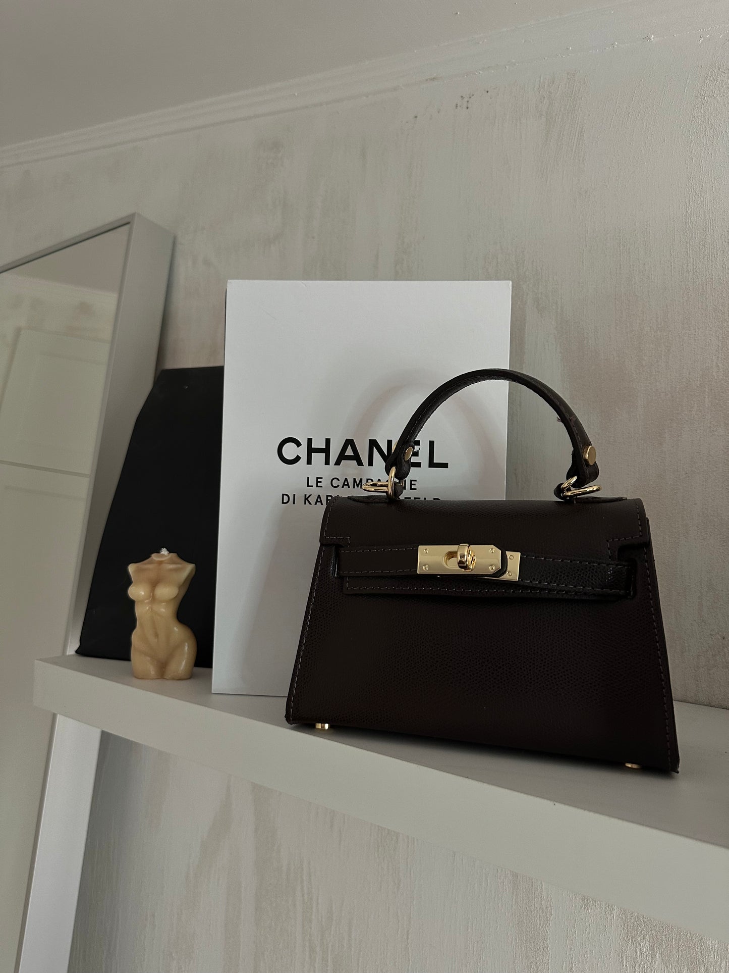 Borsa in pelle Kelly