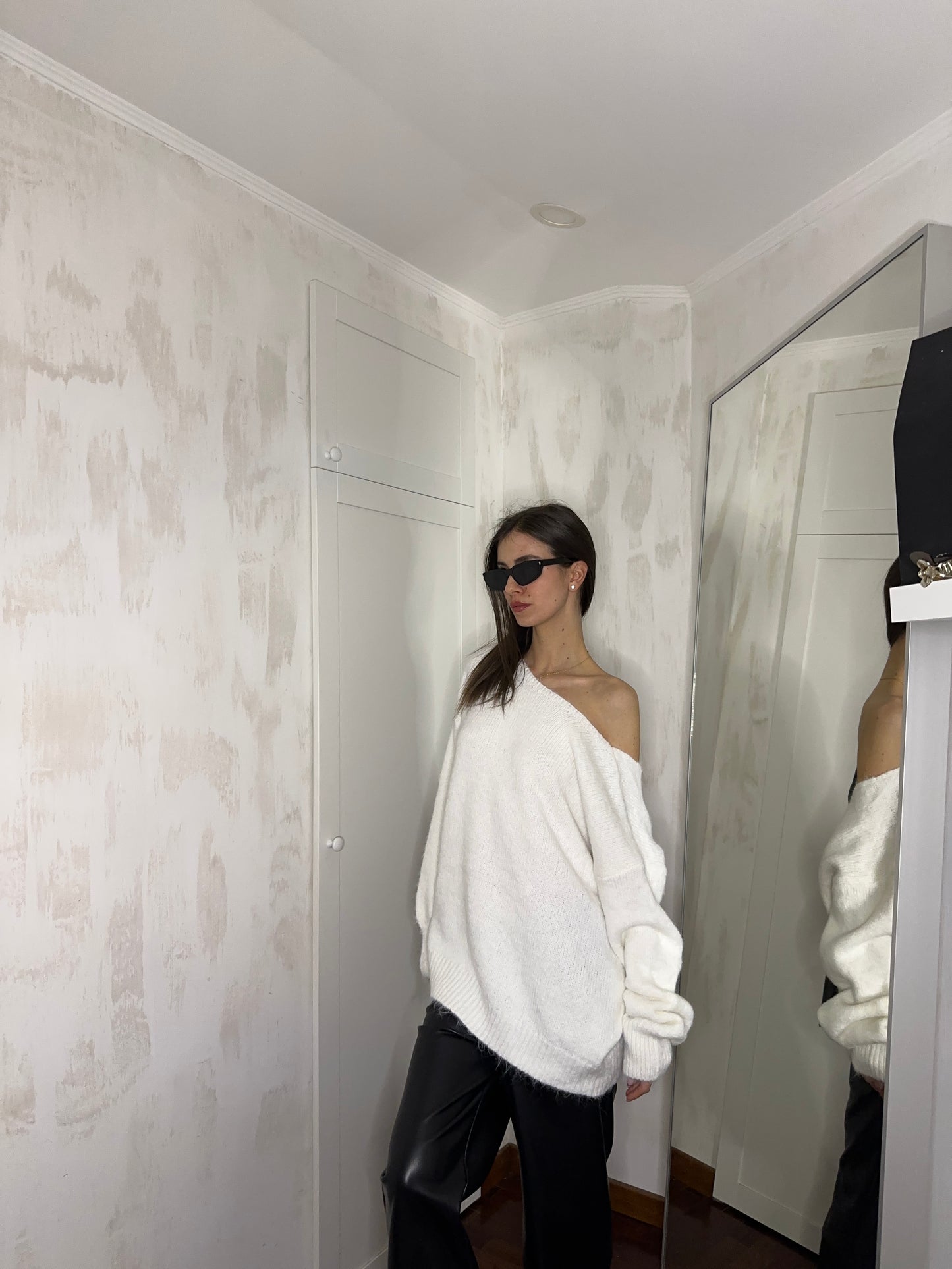 Maglione bianco Adele
