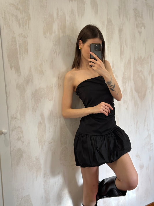 Vestito mini palloncino