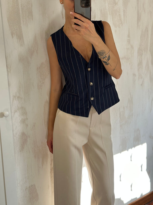 Gilet blu