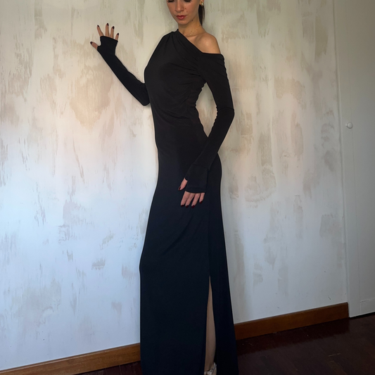 Tubino nero Delia