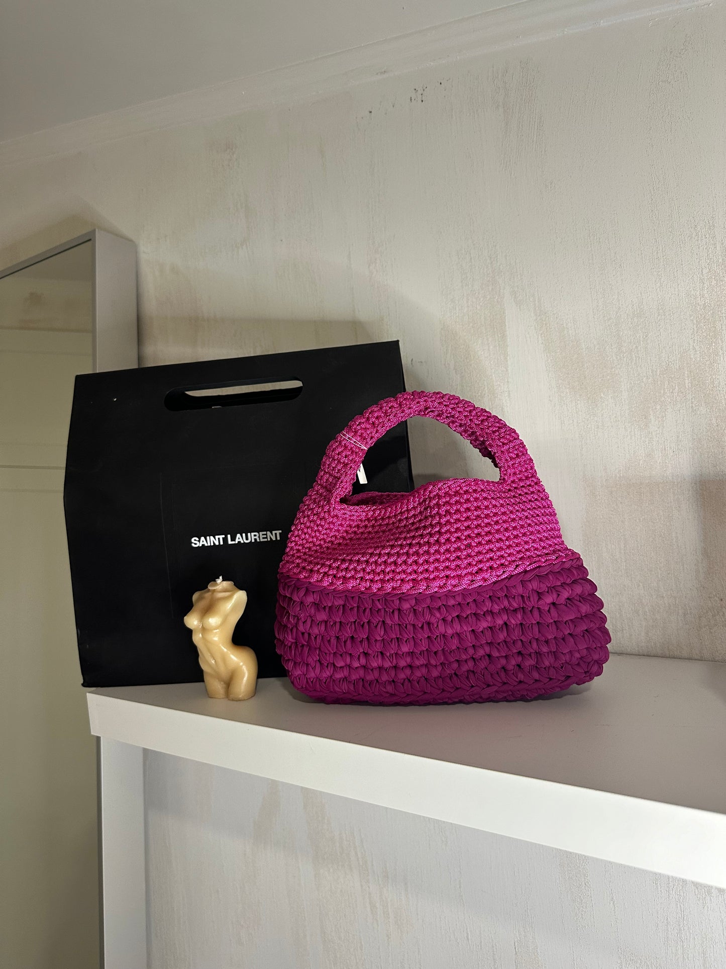 Borsa doppiocolore