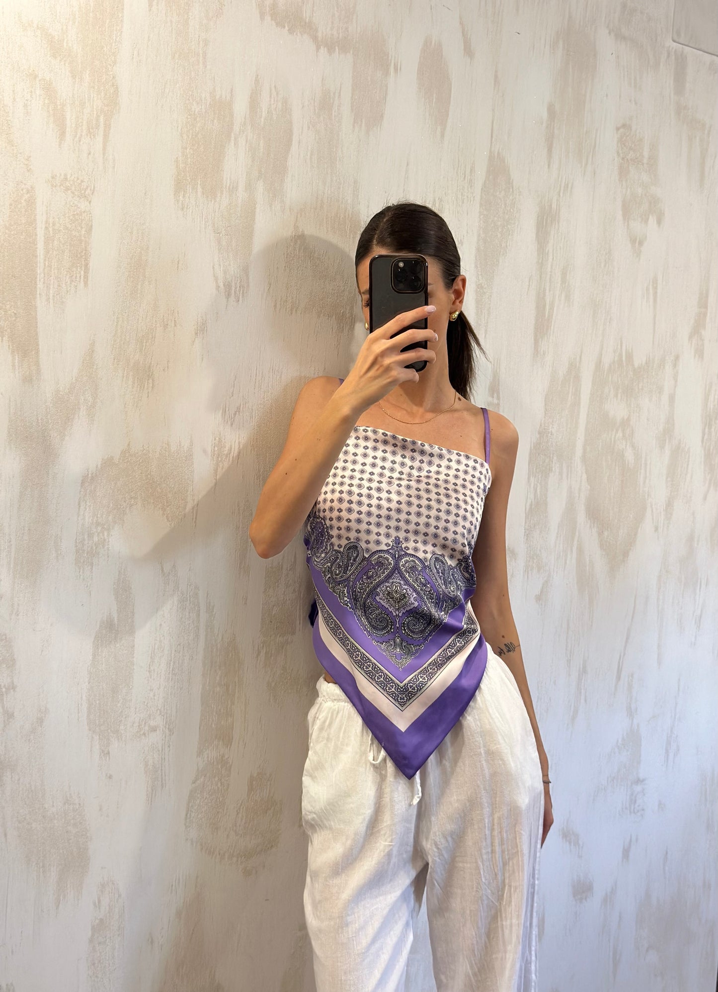Top foulard Ischia